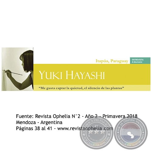 Me gusta capta la quietud, el silencio de las plantas - Primavera 2018